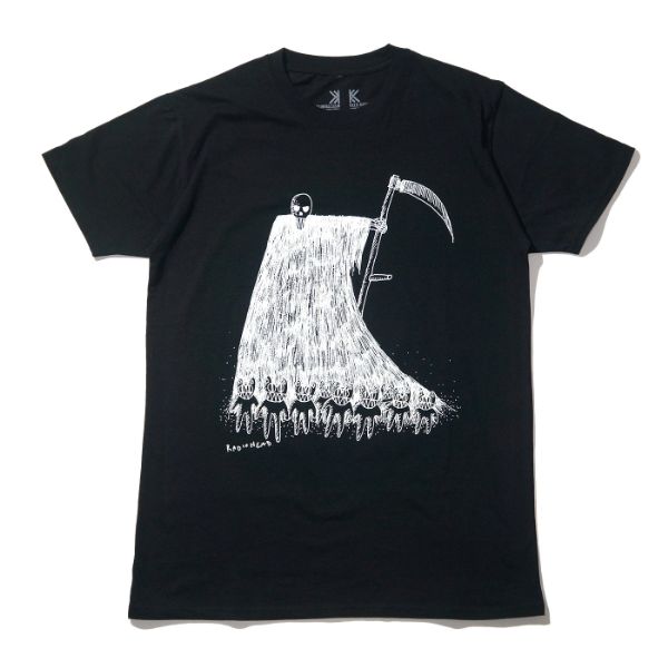 RADIOHEAD レディオヘッド Tシャツ Grim Reaper-Black | OSOMALO
