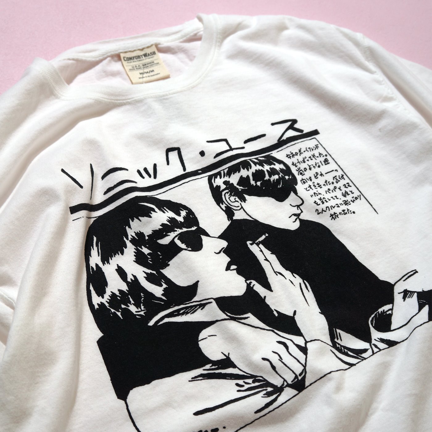 SONIC YOUTH Tシャツ Japanese Goo 日本語-White | OSOMALO バンドT