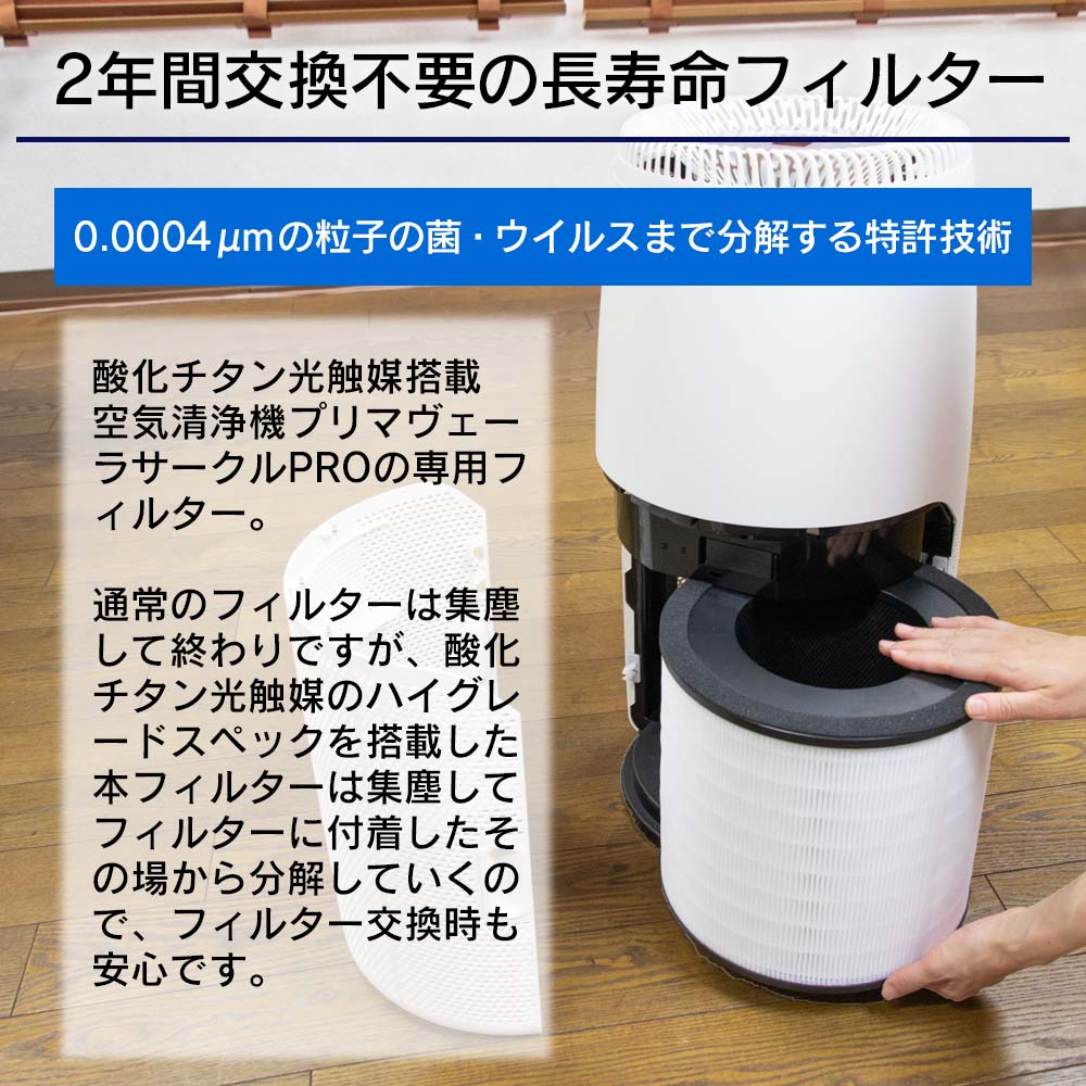 空気清浄機プリマヴェーラサークルPRO｜家電｜健康通販｜イマココ・ストア