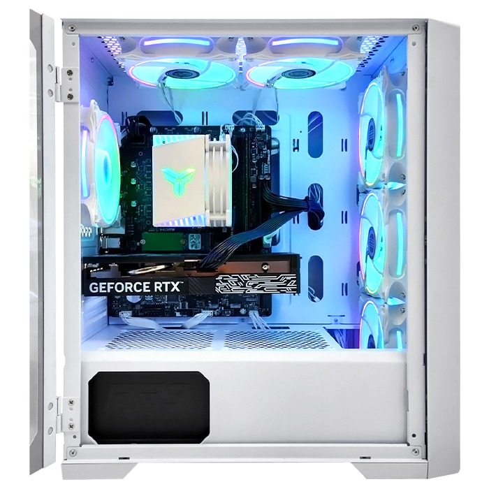 格安】SSSランクi7&RTX2060搭載ゲーミングPCフルセットホワイト SS