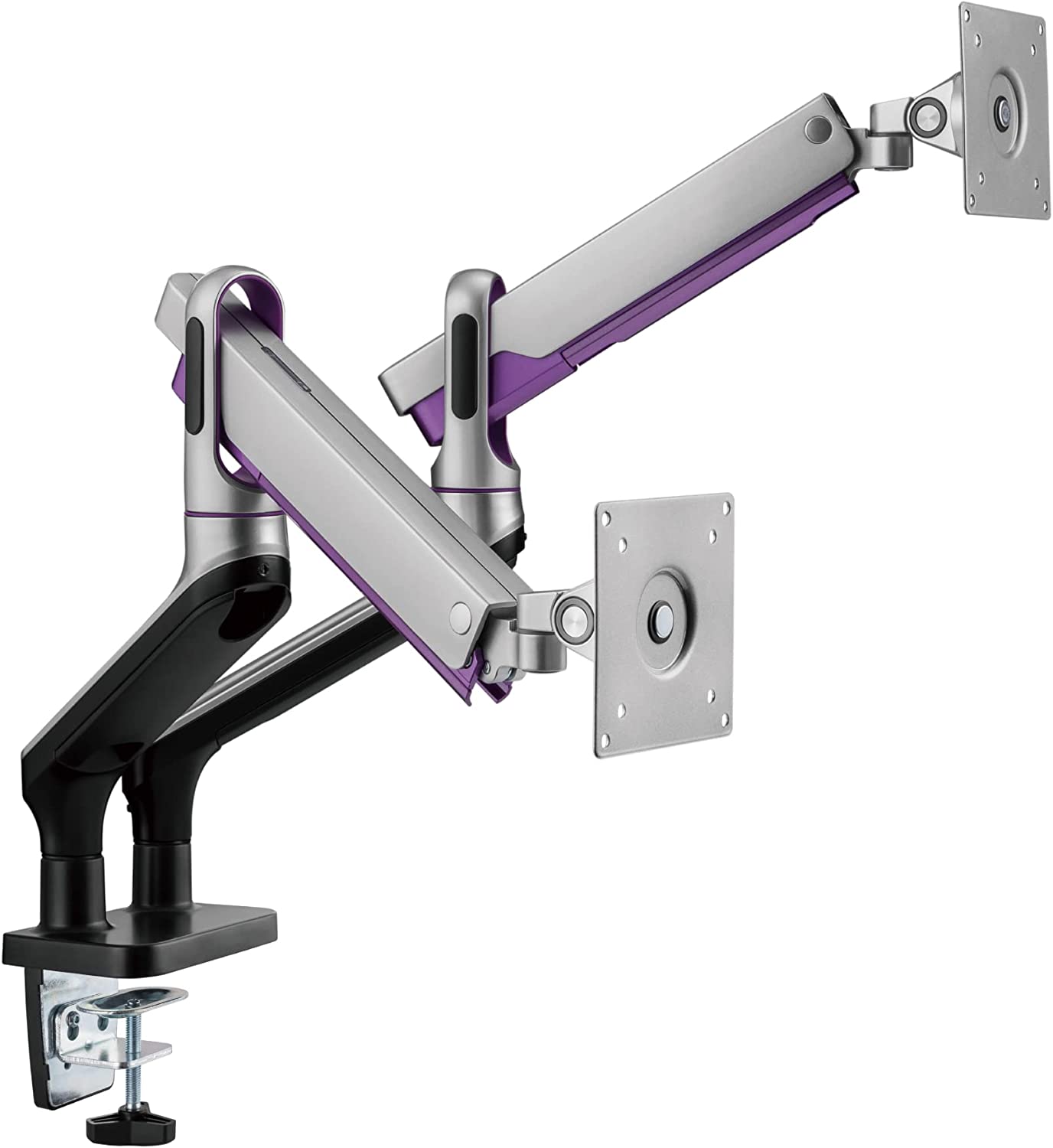 PA50-SO24 モニターアーム 2画面 デュアル グロスグレー プレミアム