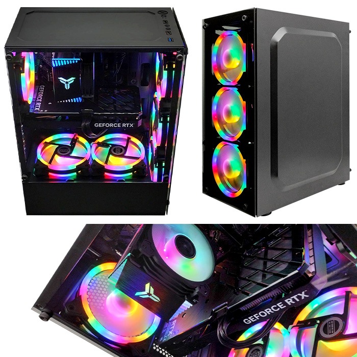 ゲーミングPC デスクトップパソコン ブラック GeForce RTX5060 第14