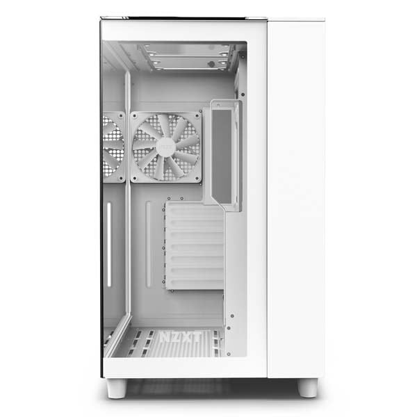 NZXT H9 Elite White 2層構造ミドルタワーPCケース 強化ガラスモデル