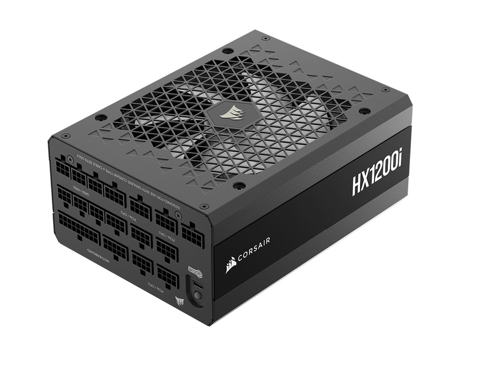 Corsair HX1200i 2025 フルモジュラー PC電源ユニット 1200W ブラック