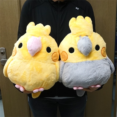 ムニュマム オカメインコ XL/ぬいぐるみ ノーマル イエロー 小鳥