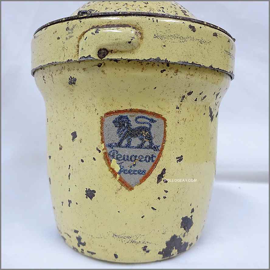 フランス　アンティーク　プジョー　コーヒーミル　アイボリー　グラインダー　メタル 1950年代 プジョー ディアボロ<BR>DIABOLO Metal Coffee Grinder<BR