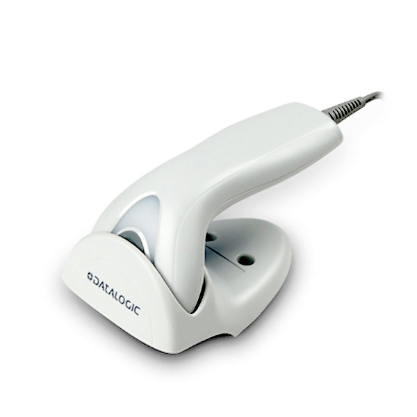 GS1対応 高品質CCDバーコードリーダー TD1100-W65-U （USB・白・置台付