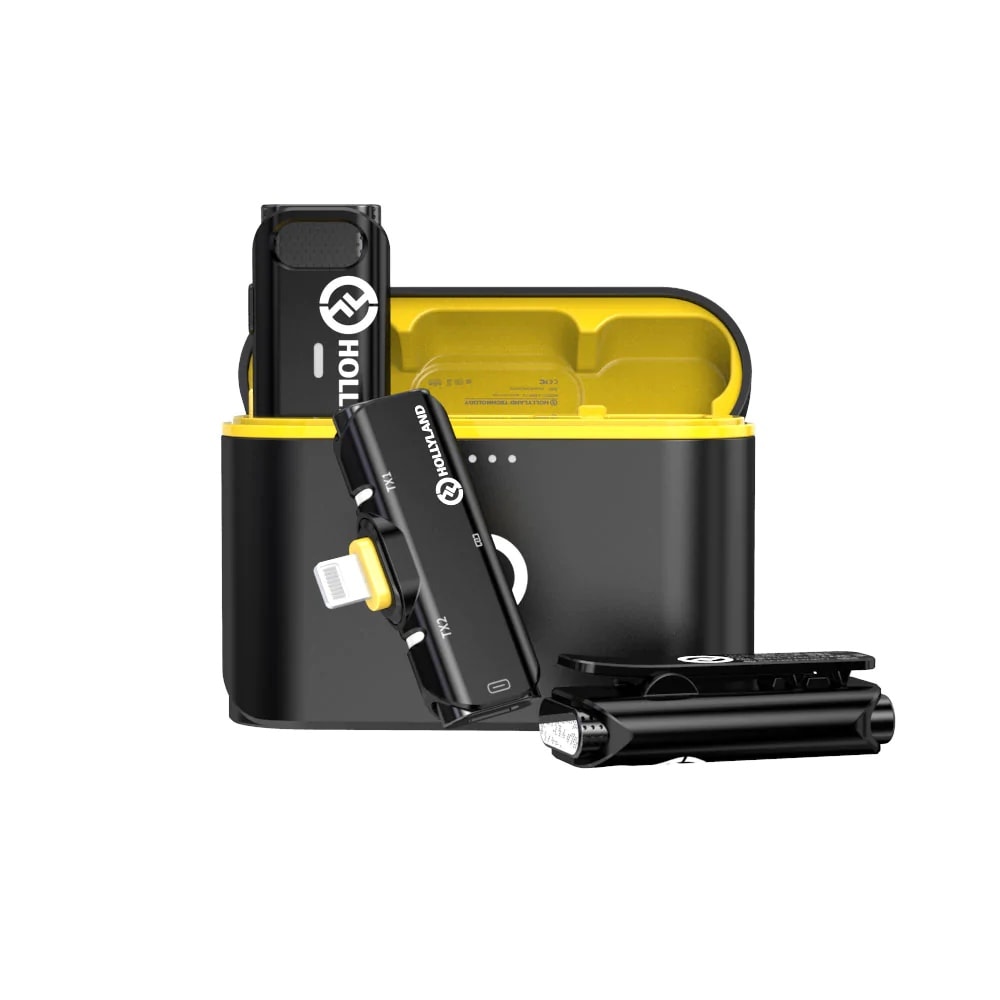 Hollyland LARK C1 Duo ワイヤレスマイクロホンシステム（iOS版