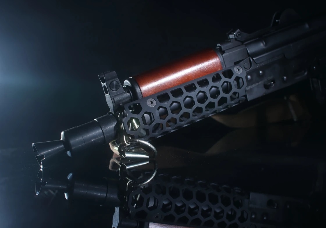 KIZUNA WORKS Hexagon Tacticalスタイル/ロアハンドガード-AKS74U