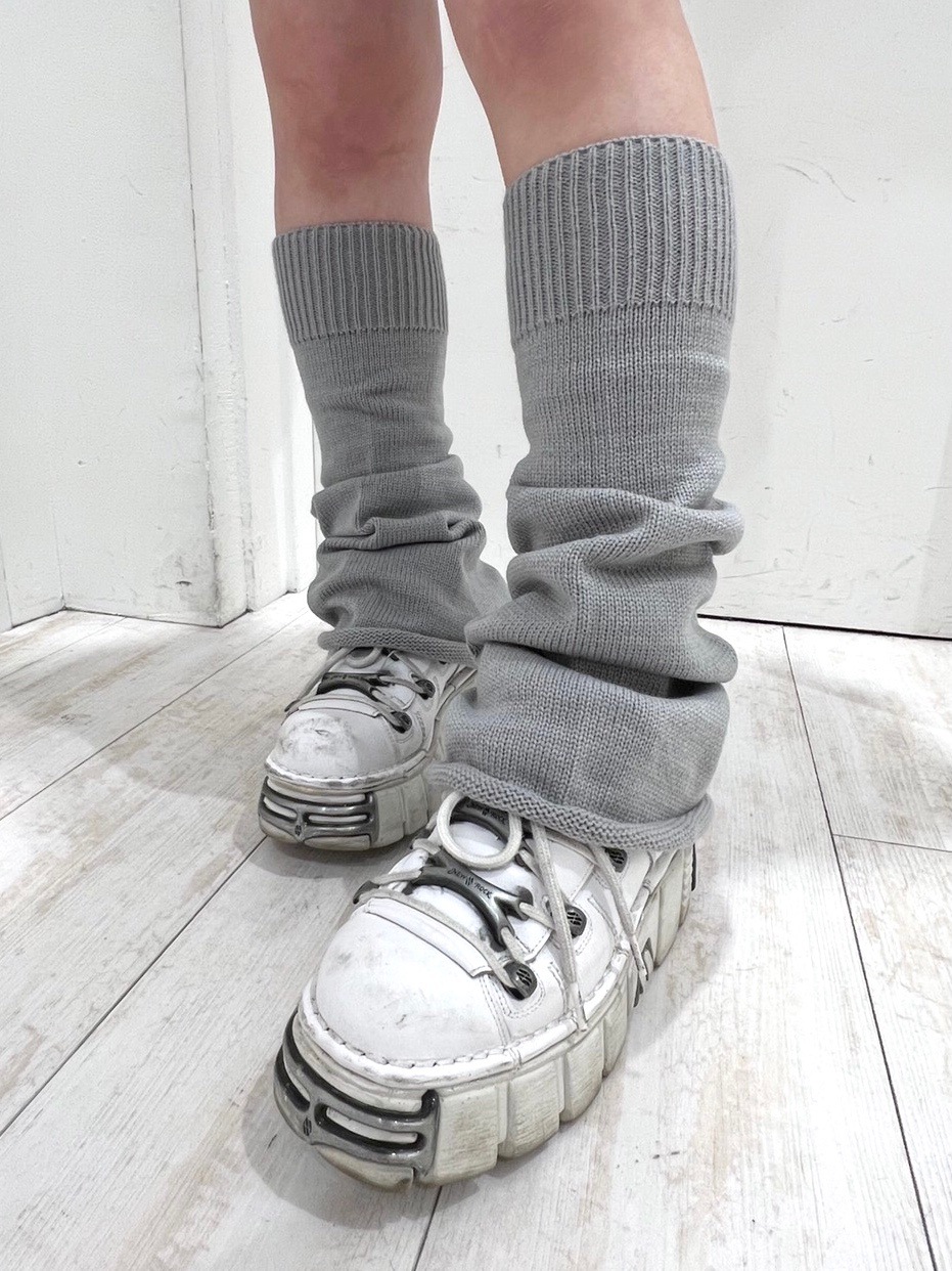 受注制【Never mind the XU】flare leg warmer (4color) / 【ネバー