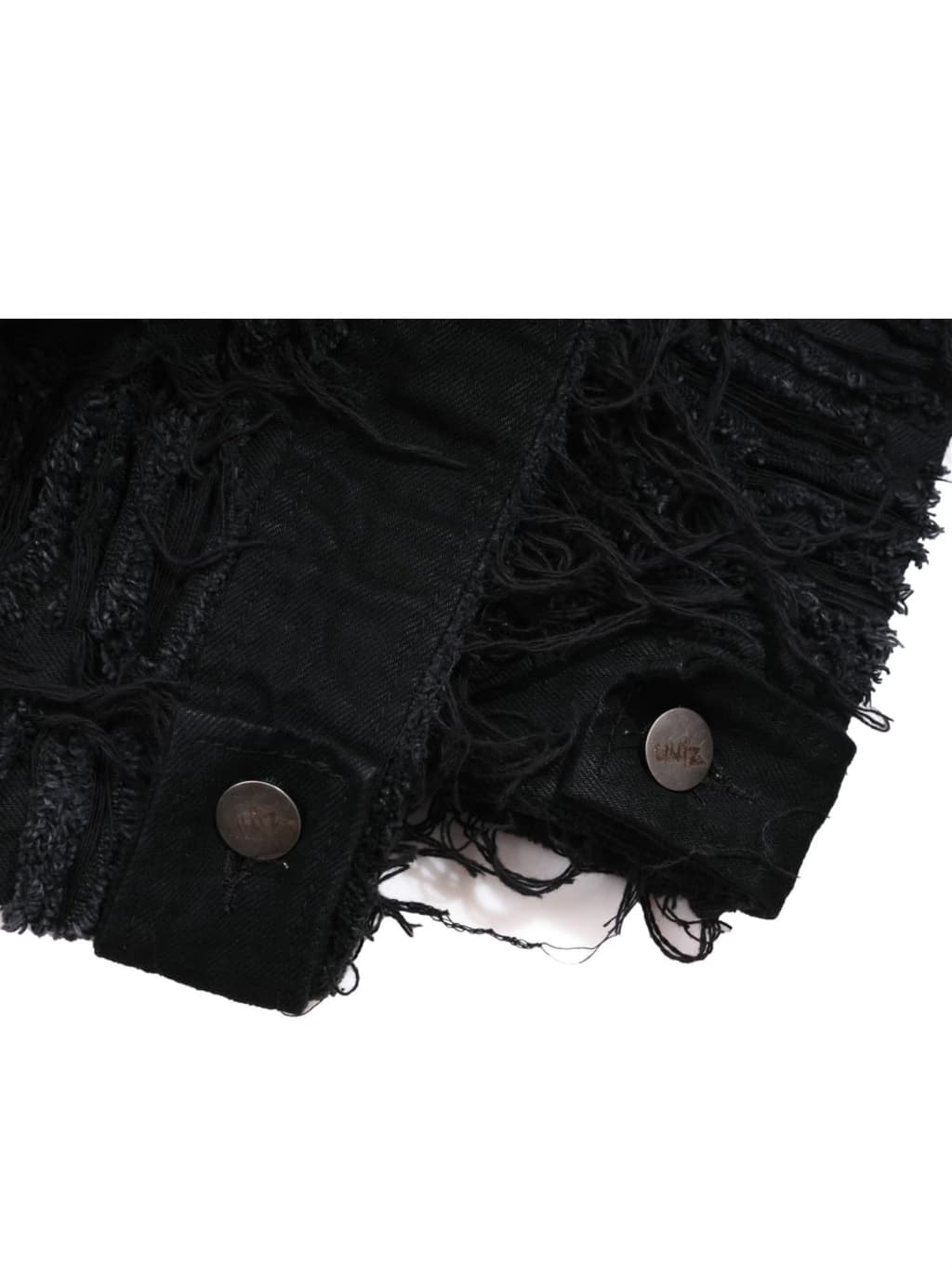 UNIZ】White Eyes Pants / 【ユニズ】ホワイトアイズダメージワイド