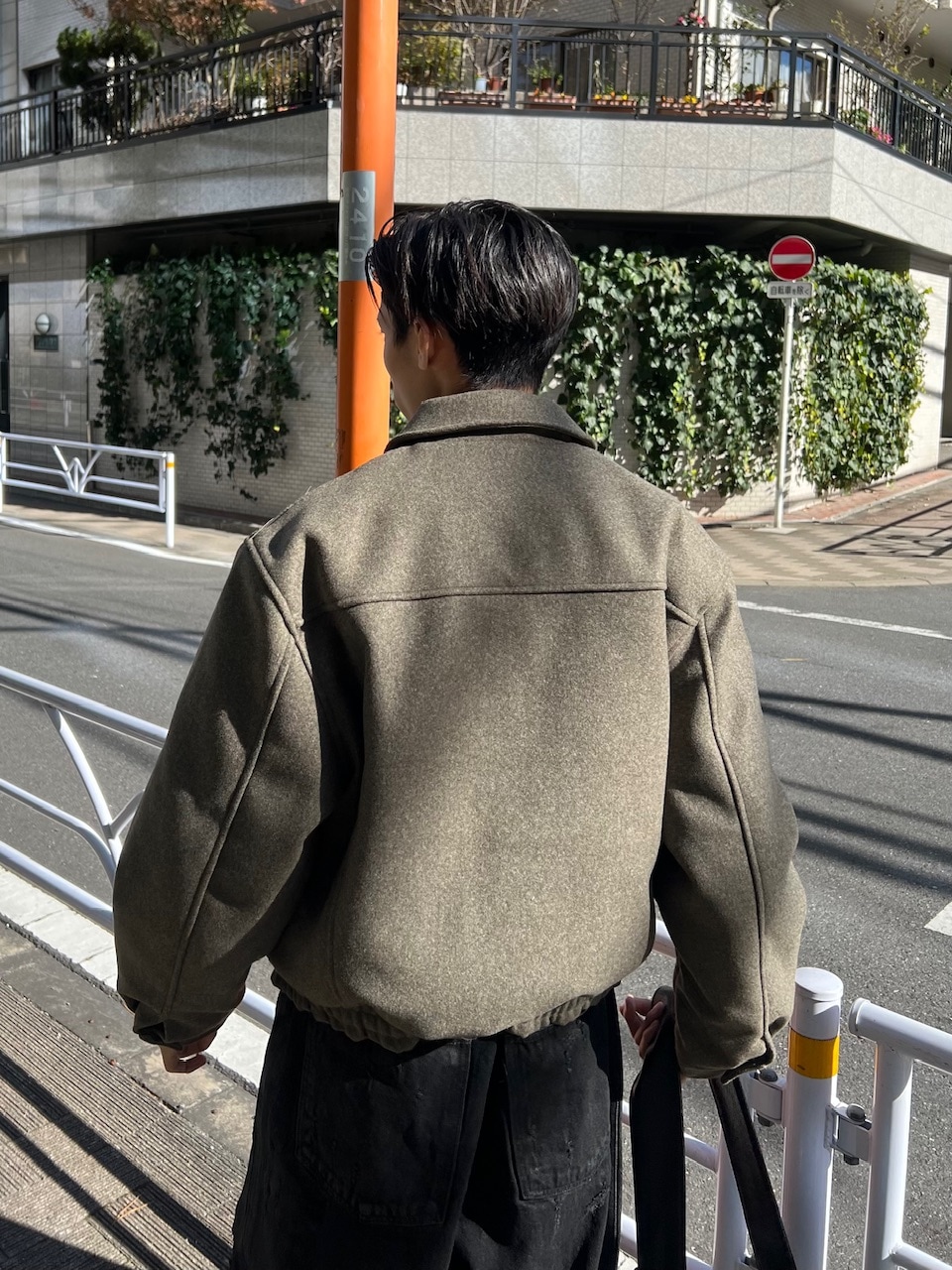 東京店WEB限定【Chikashitsu +】clear wool blouson (3color) | OUR