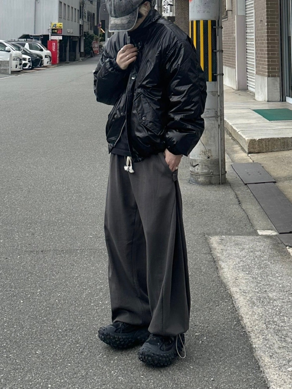 Chikashitsu +】unisex padding blouson (4color) / 【チカシツプラス