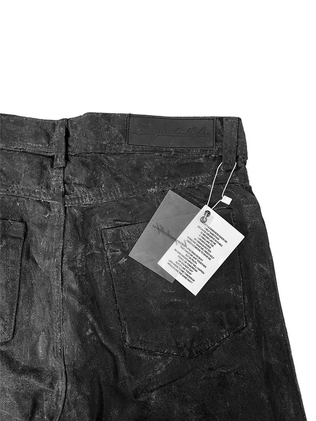 haveyoudiedbefore?】Deadfall Waxed Denim Pants / 【ハブユーダイド