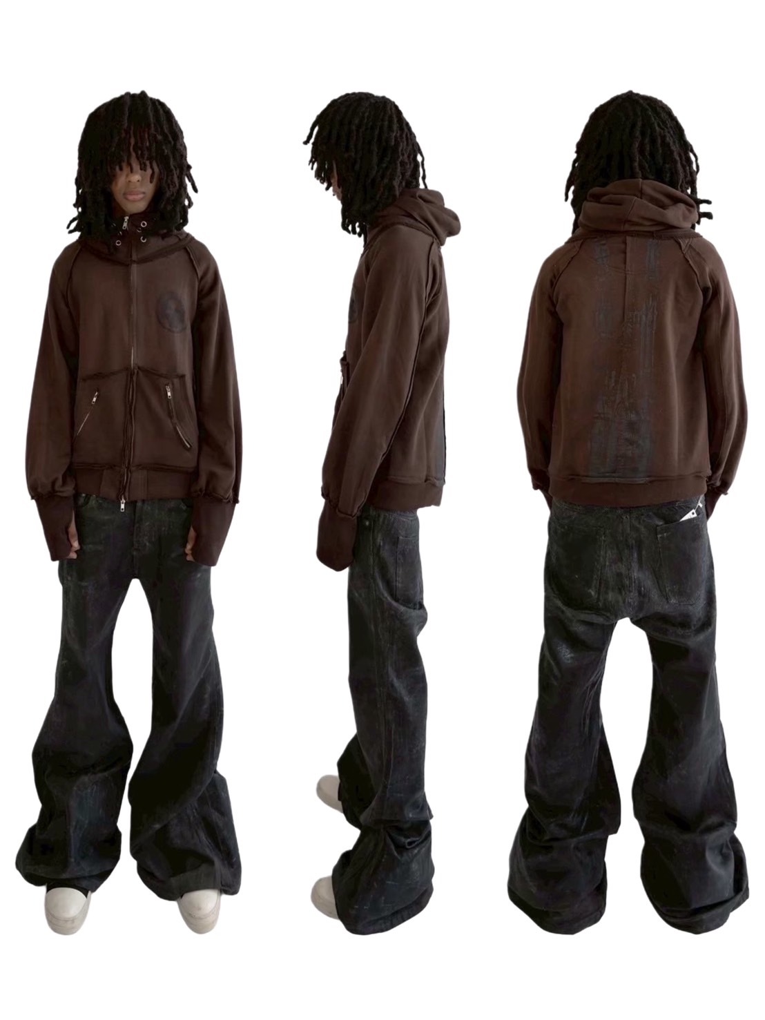 haveyoudiedbefore?】Deadfall Waxed Denim Pants / 【ハブユーダイド