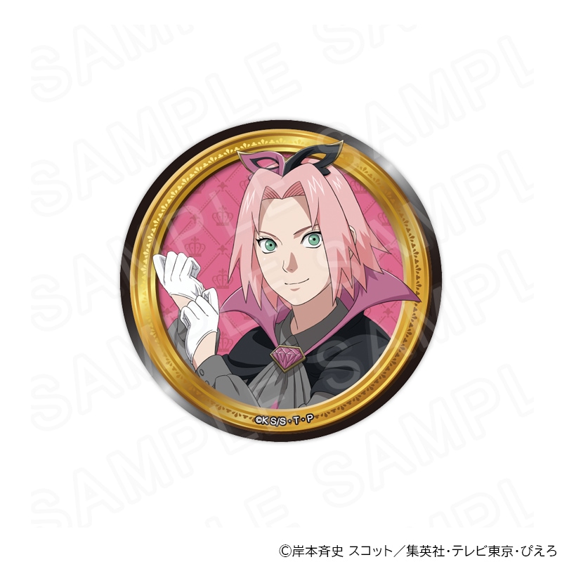 NARUTO-ナルト- 疾風伝 描き下ろし缶バッジ 春野サクラ