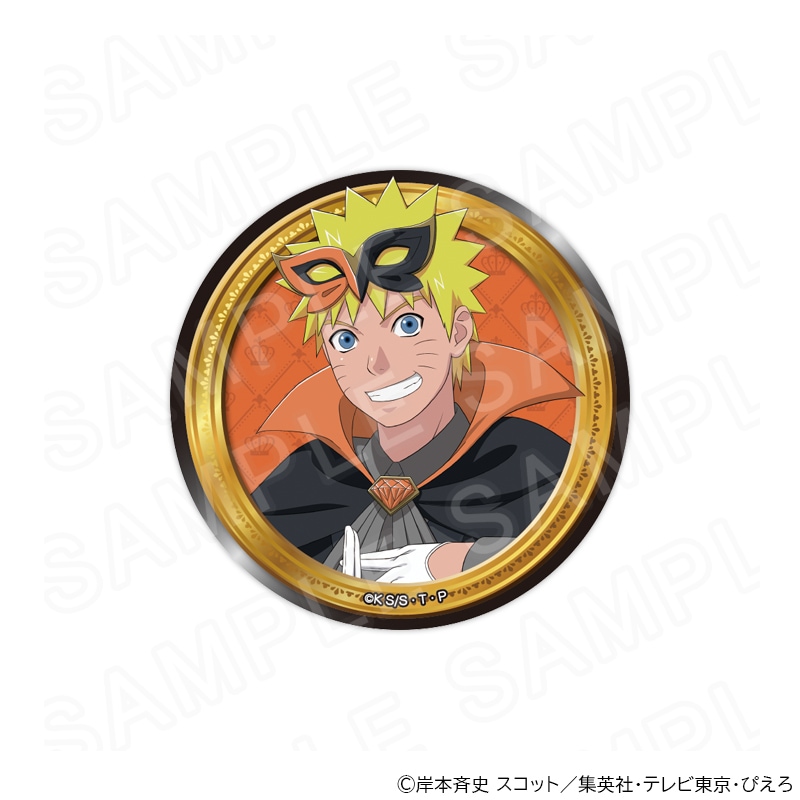 NARUTO-ナルト- 疾風伝 描き下ろし缶バッジ うずまきナルト