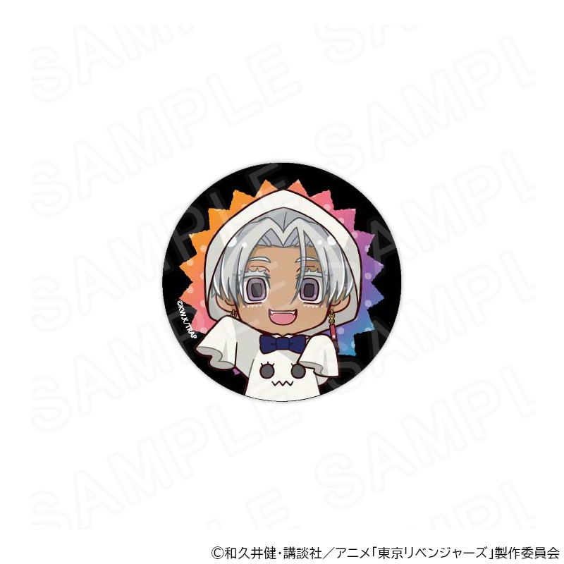 TVアニメ『東京リベンジャーズ』缶バッジ ゴーストVer 黒川イザナ