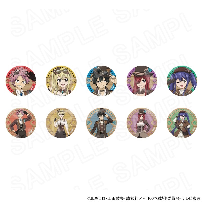 TVアニメ「FAIRY TAIL 100年クエスト」 描き下ろし 缶バッジ