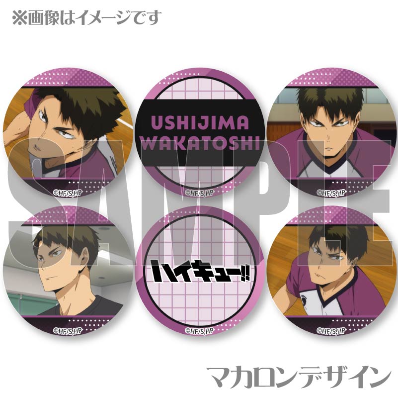 プリマカロン6個セット2025（牛島若利）【特典缶バッジ付き