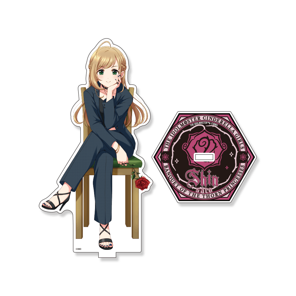 シンデレラガールズ 沖縄の時アロハシャツ 佐藤心アクリルスタンド デレマス佐藤心&十時愛梨×沖縄コラボ | ASOBI STORE