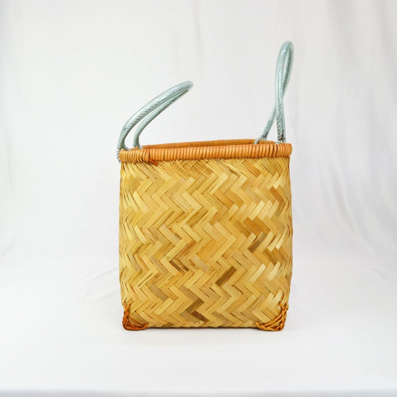 特大 市場かご ビッグ 竹製 市場籠 エコバッグ かごバッグ