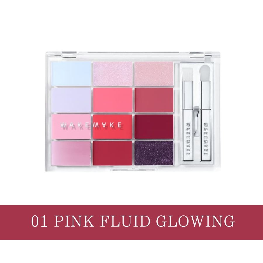 WAKEMAKE ウェイクメイク】ソフトカラーリングリップパレット SOFT