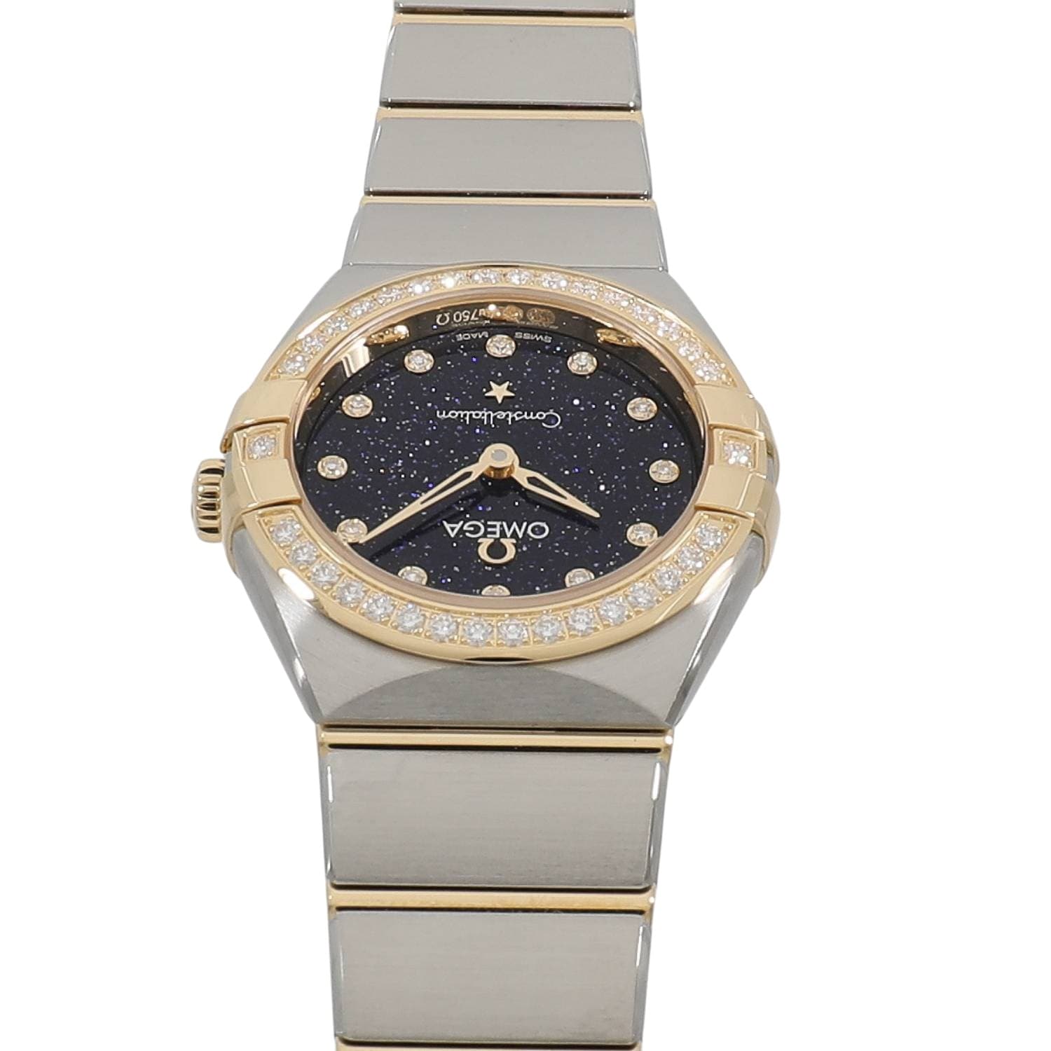 O4137 | [新品]オメガ コンステレーション クォーツ 25MM ダイヤベゼル