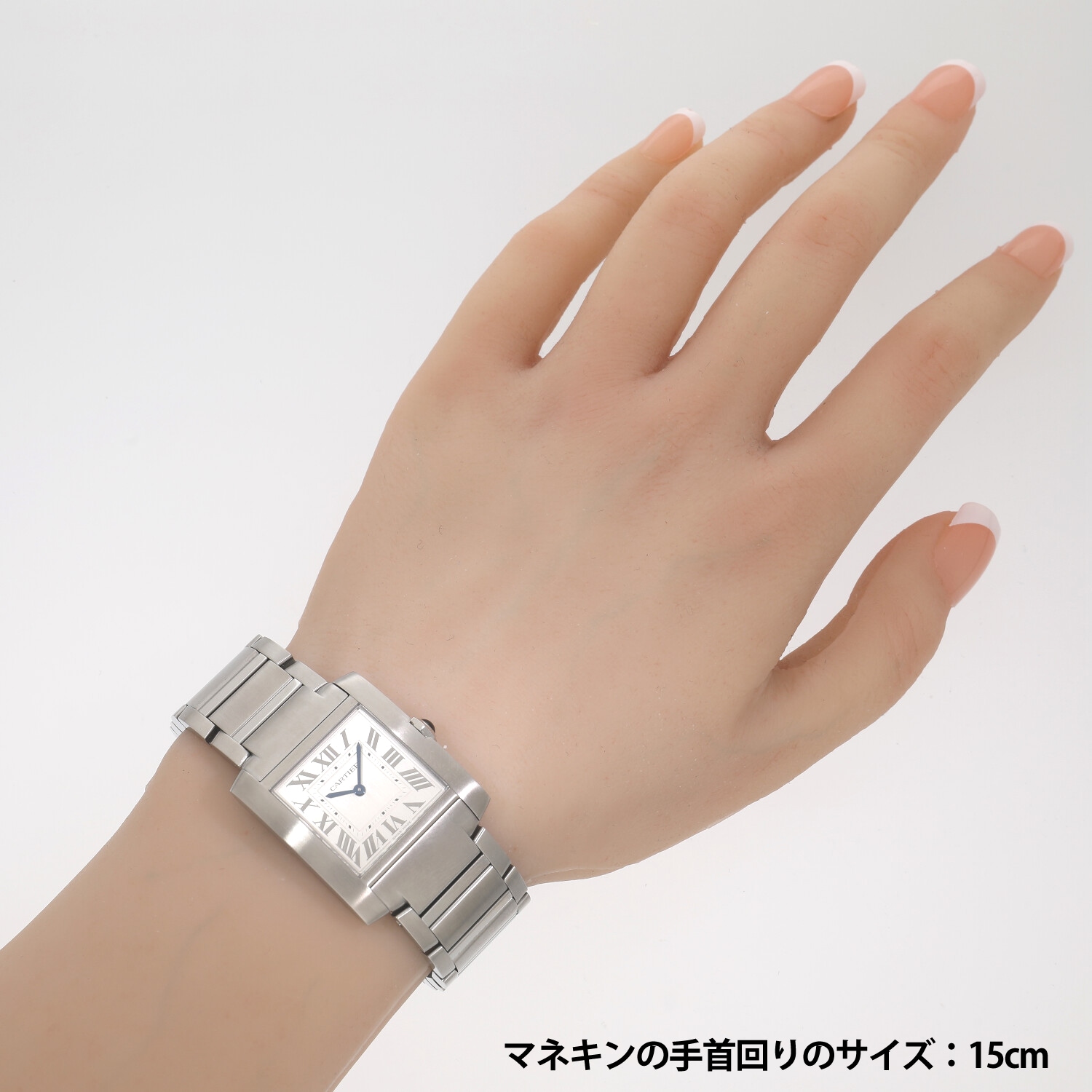 C7767 | [新品]カルティエ タンク フランセーズ MM WSTA0074 シルバー