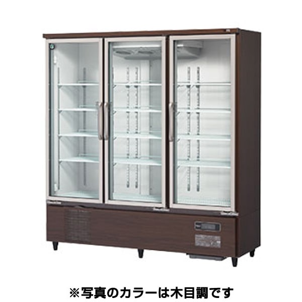 新品】ホシザキ 冷蔵ショーケース スイング扉 USR-180AT3-2B - 865L