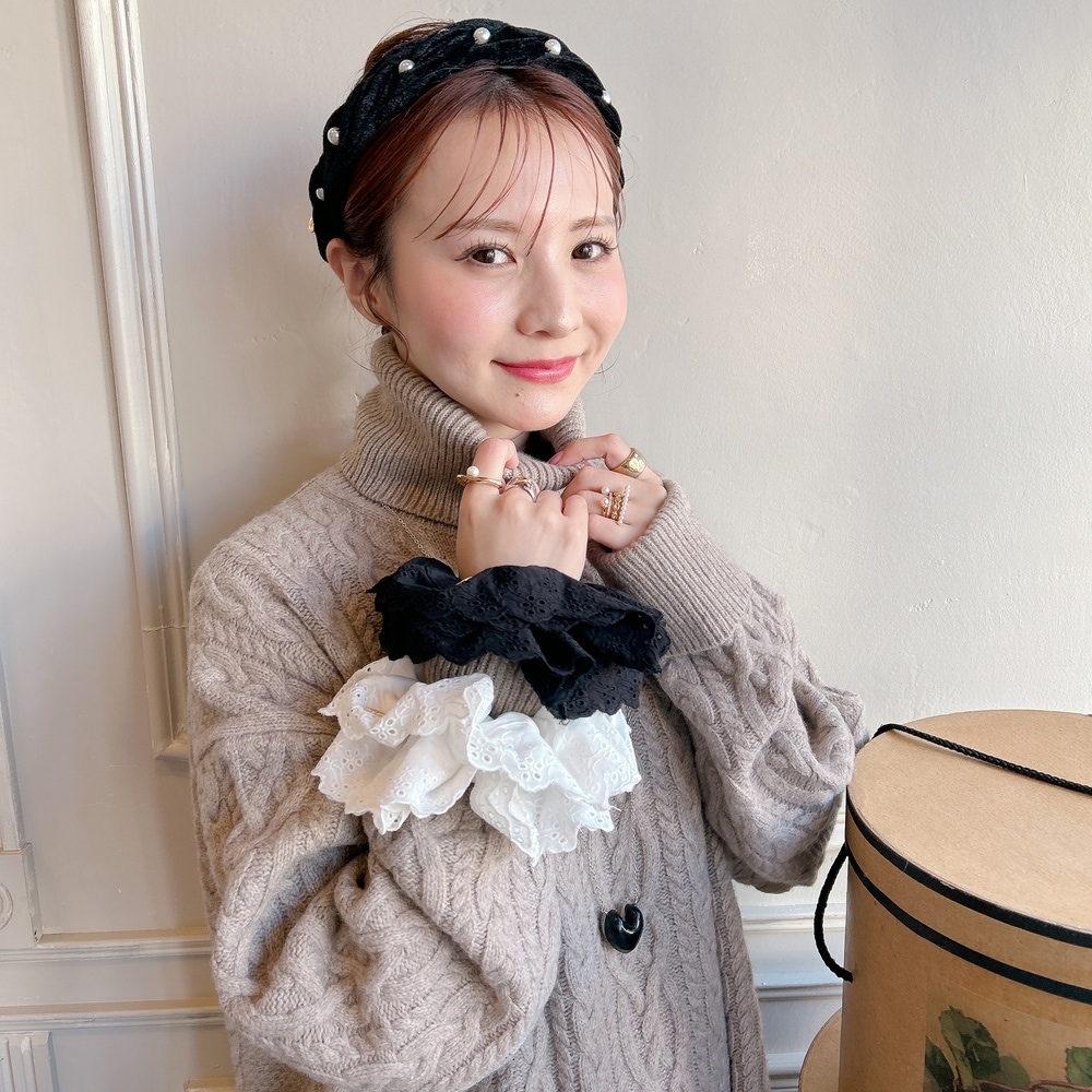 シュシュ Embroidery Lace | Accesorry,ヘアアクセサリー | Saha by elliee