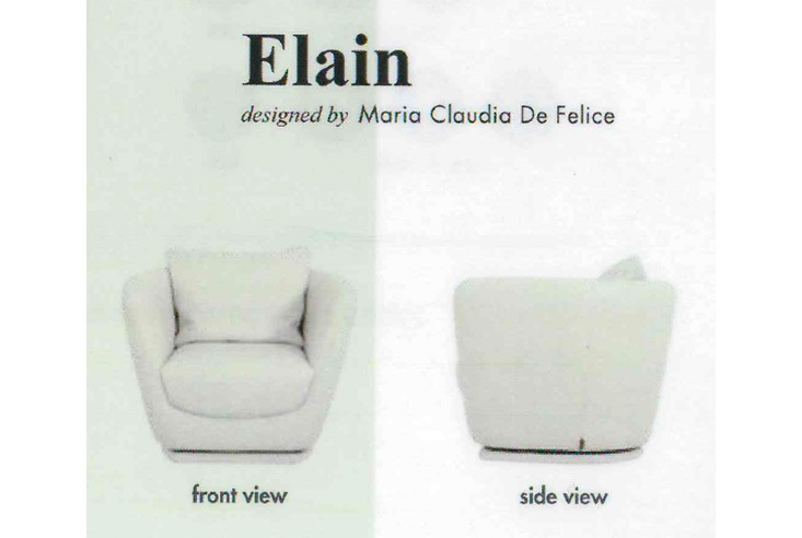 ラウンジチェア ファブリカ エレイン FABBRICA ELAIN アームチェア