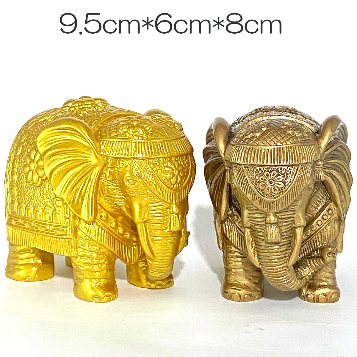 インド象 置物｜ガネーシャ神の象徴｜金運・開運・魔除けに最適な風水