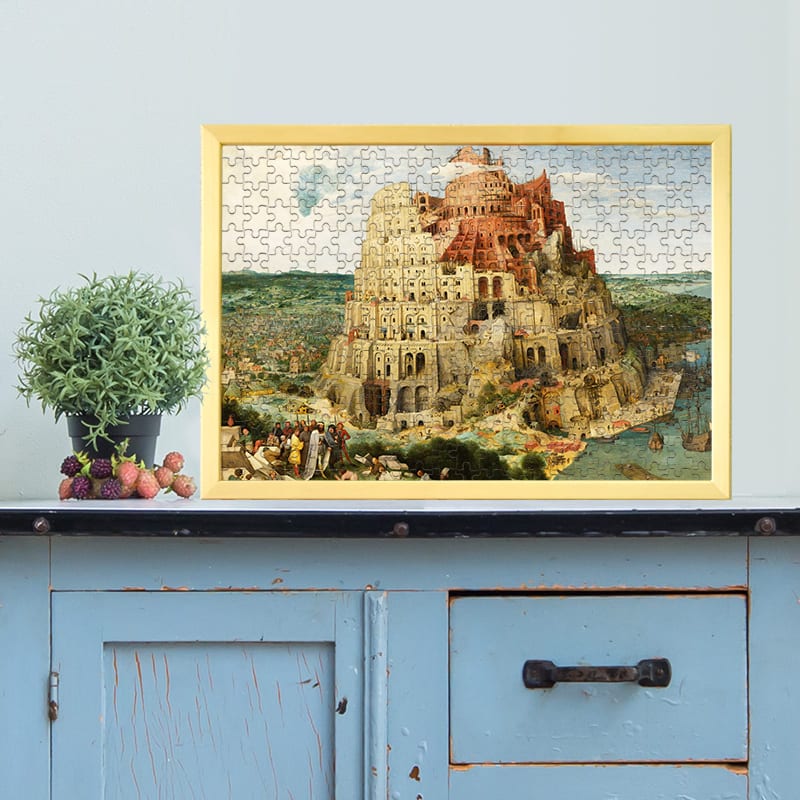 バベルの塔（1563年） ピーテル・ブリューゲル ジグソーパズル アート