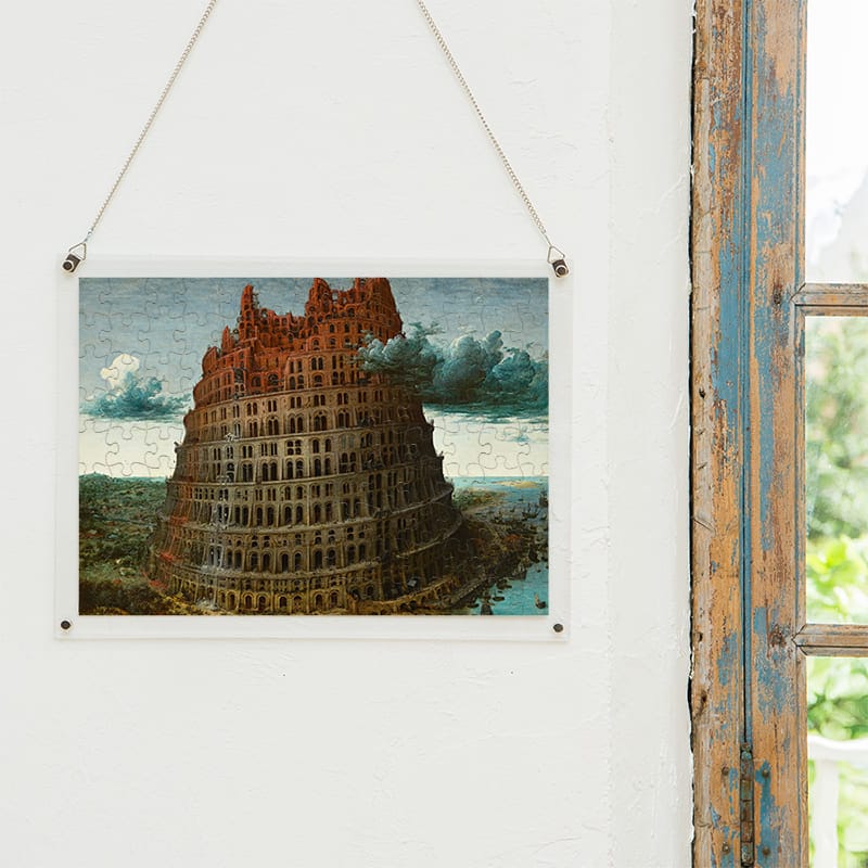 バベルの塔（1568年） ピーテル・ブリューゲル ジグソーパズル アート