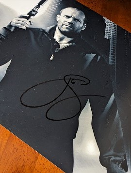 ジェイソン・ステイサム 直筆オートグラフ（大判） | オートグラフ