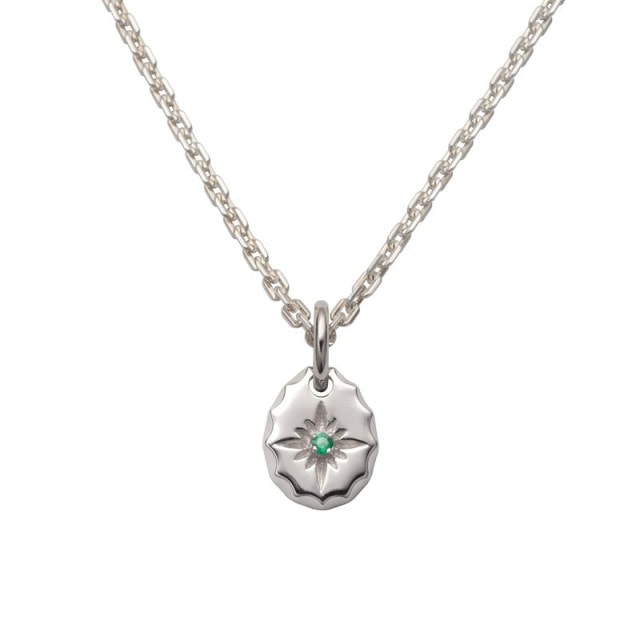 7月誕生石ルビー ティアドロップ ペンダント/サンシンボル/天然石