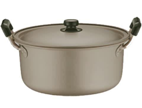 アカオアルミ,硬質アルミ製しゅう酸実用鍋28cm,容量7.3L,日本製のこと