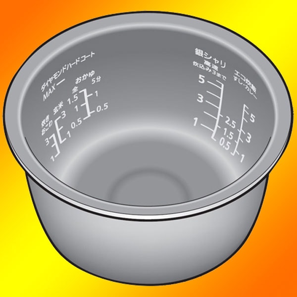 パナソニック Panasonic 炊飯器用 内釜 5.5合(1.0L) 純正品 交換用