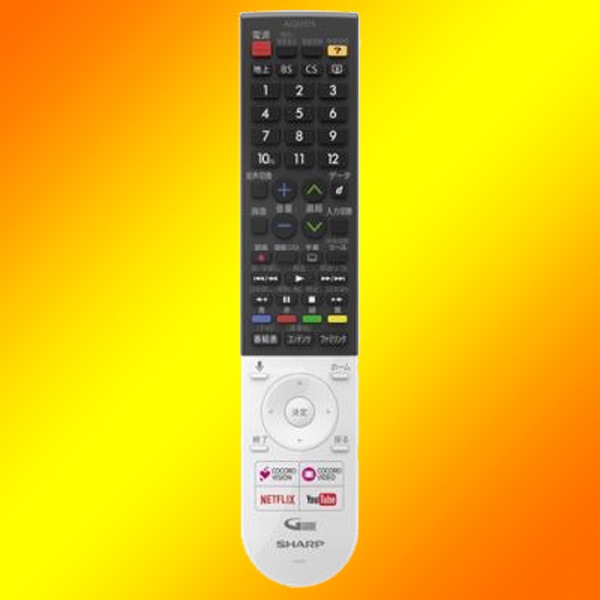 シャープ 液晶テレビ用 リモコン （010 638 0533）010-638-0533