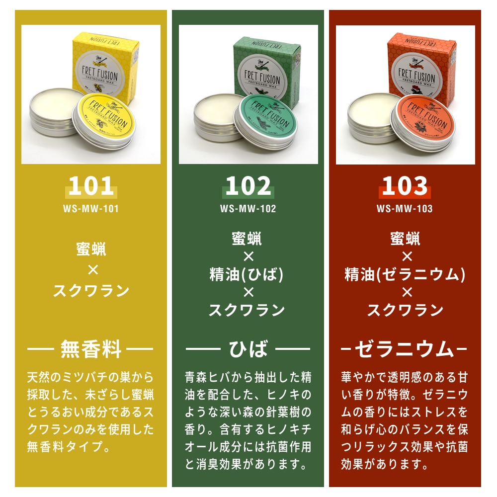 Wood Shop Depot 蜜蝋ワックス FRET FUSION WS-MW (容量:30ml)【木材の