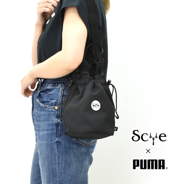 PUMA×Scye プーマ×サイ ドローストリングバッグ 2Way ショルダーバッグ