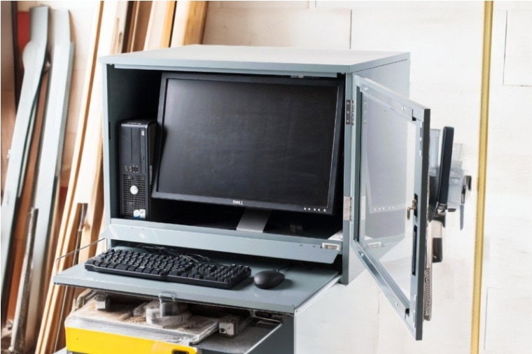 防塵ラック Tidy Box 26D G | セイテック