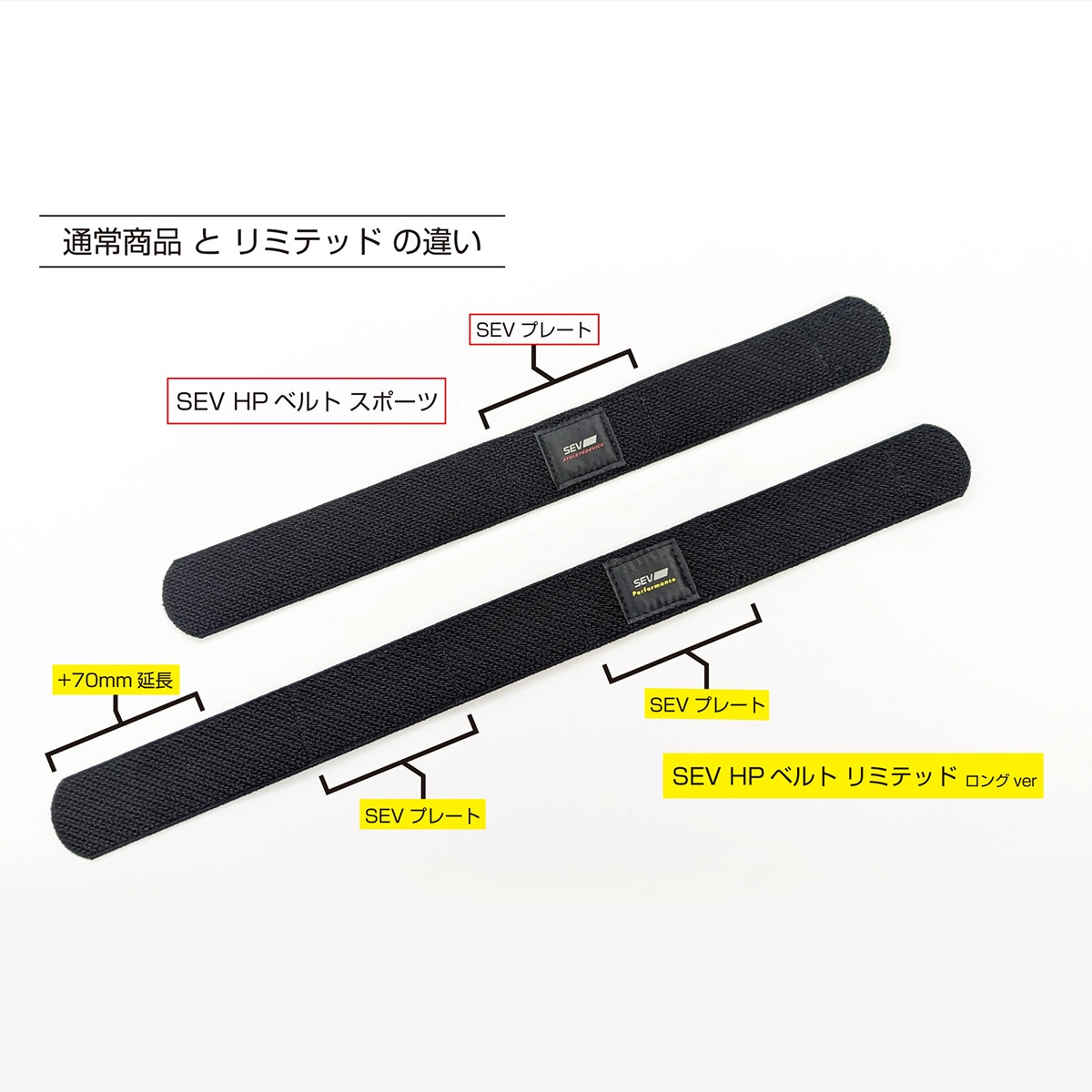 SEVオフィシャルオンラインショップ｜SEV HPベルト リミテッド ロングver