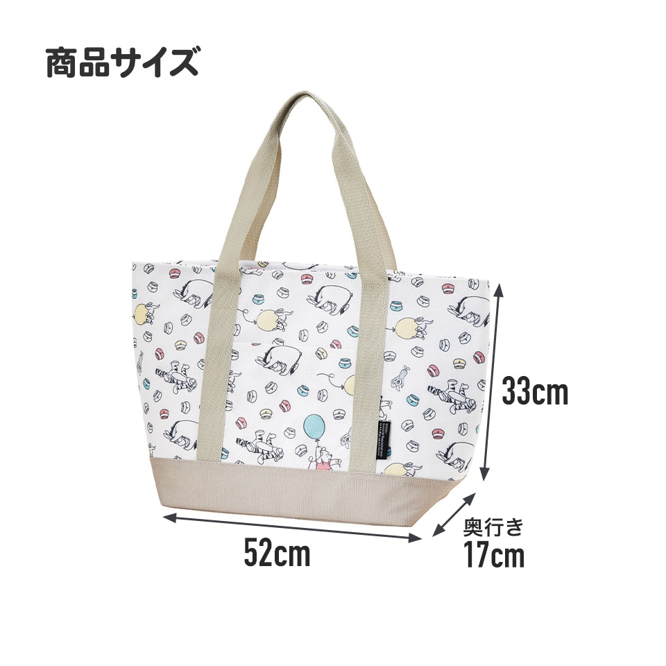 麻風トート保冷ショッピングバッグ ピーターラビット