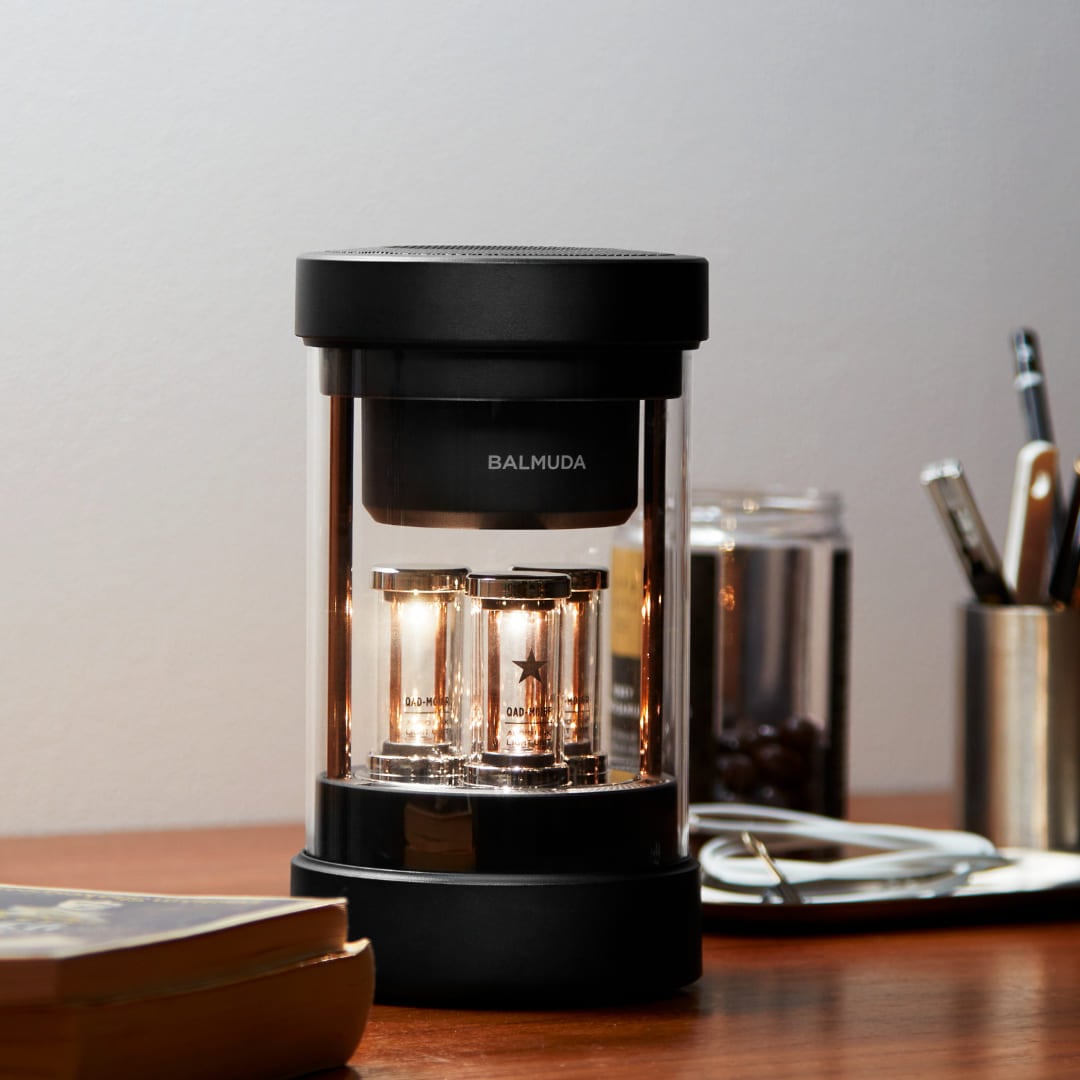 バルミューダ スピーカー M01A-BK 2022年製 ブラック 596 バルミューダ