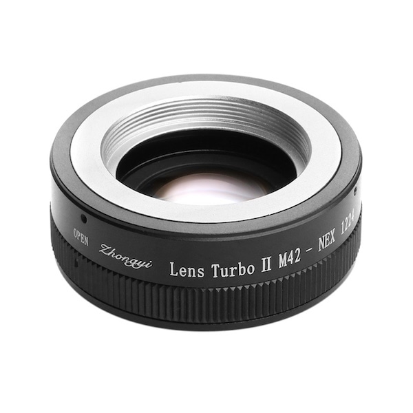 Lens Turbo II M42-NEX M42マウントレンズ - ソニーNEX/α Eマウント