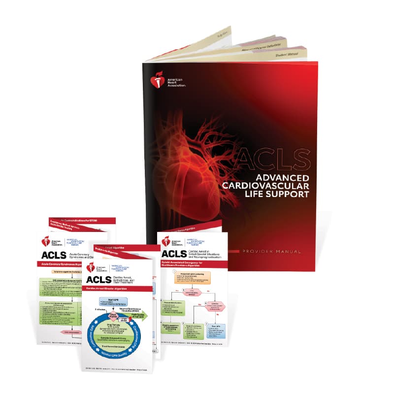 ACLS 二次救命処置 プロバイダーマニュアル レファレンスカード付き