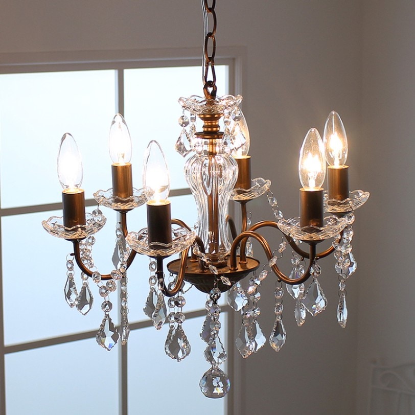 シェリートライフル |照明・シャンデリア,6灯シャンデリア |デザイン