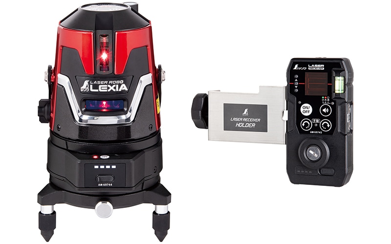 レーザーロボ LEXIA 51レッド自動追尾回転台受光器セット